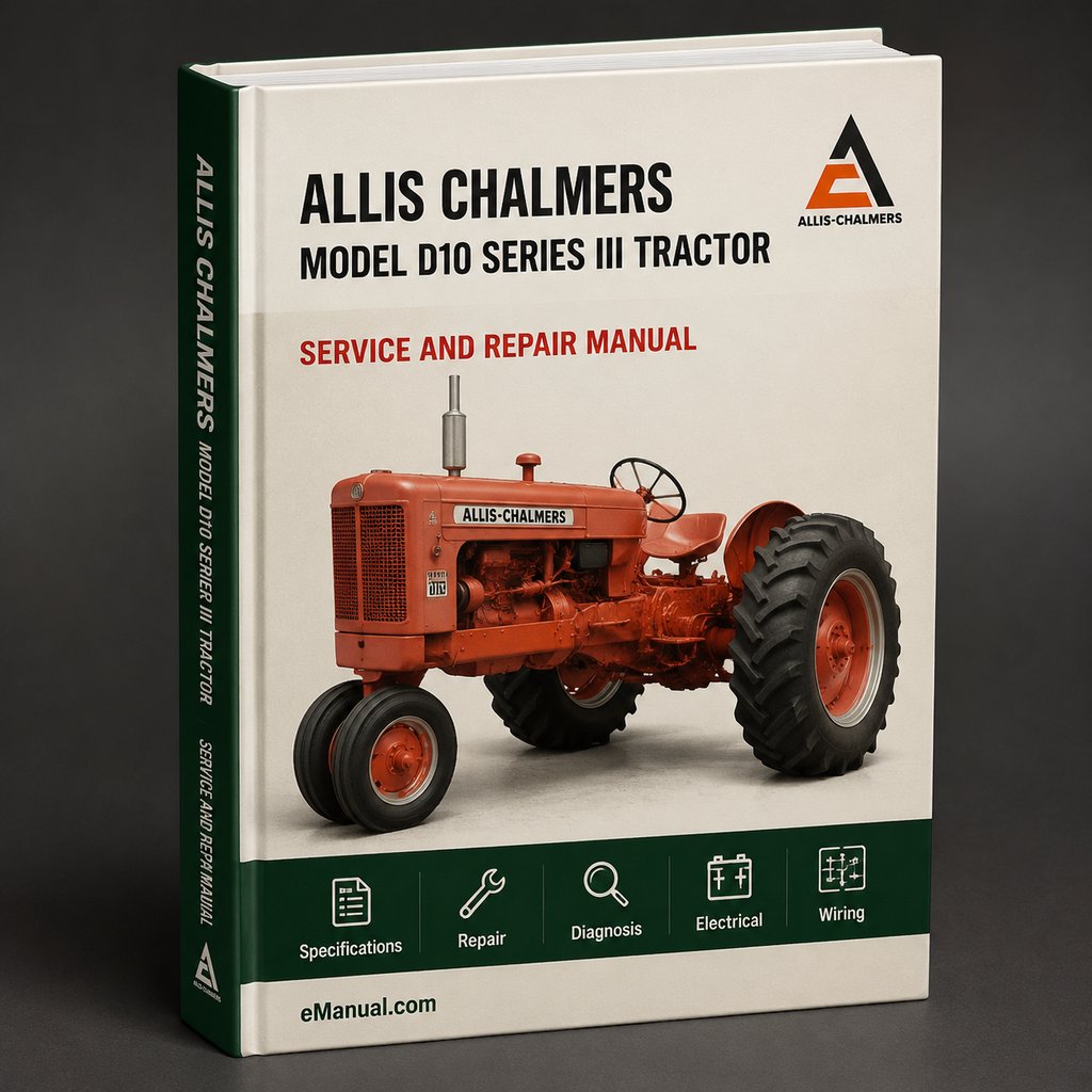 Allis Chalmers Model D10 Series III Tractor Factory Service Repair Manual