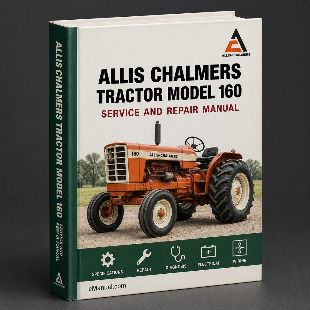Allis Chalmers Tractor Model 160 Workshop Service Repair Manual