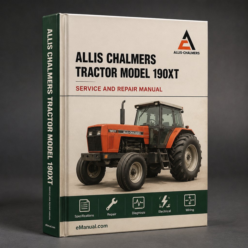 Allis Chalmers Tractor Model 190XT Workshop Service Repair Manual