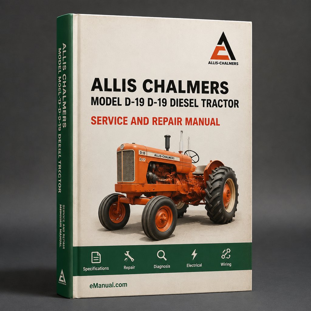 Allis Chalmers Model D-19 D-19 Diesel Tractor Factory