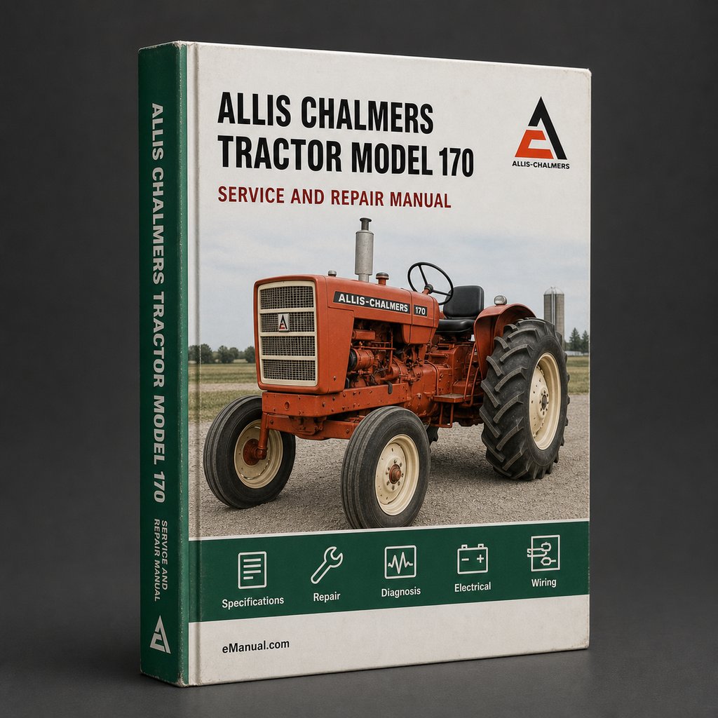Allis Chalmers Tractor Model 170 Workshop Service Repair Manual