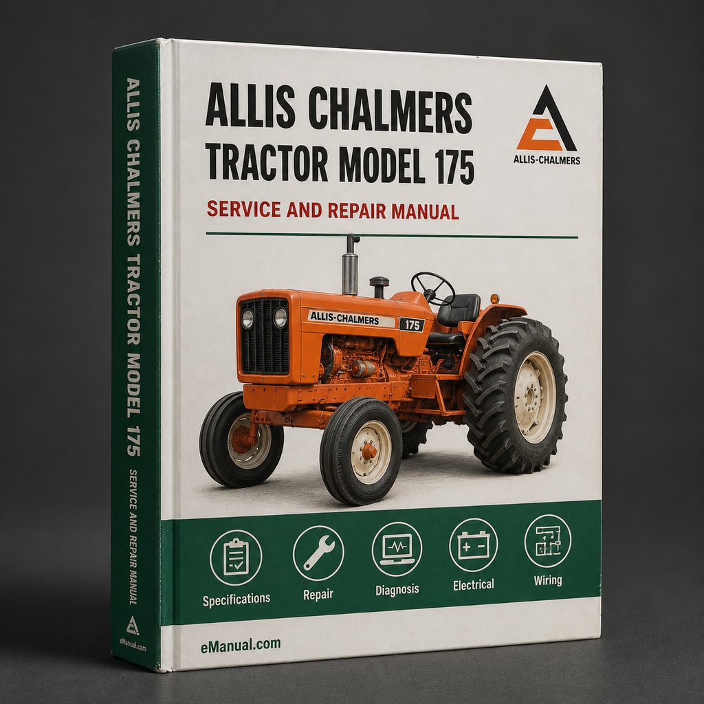 Allis Chalmers Tractor Model 175 Workshop Service Repair Manual