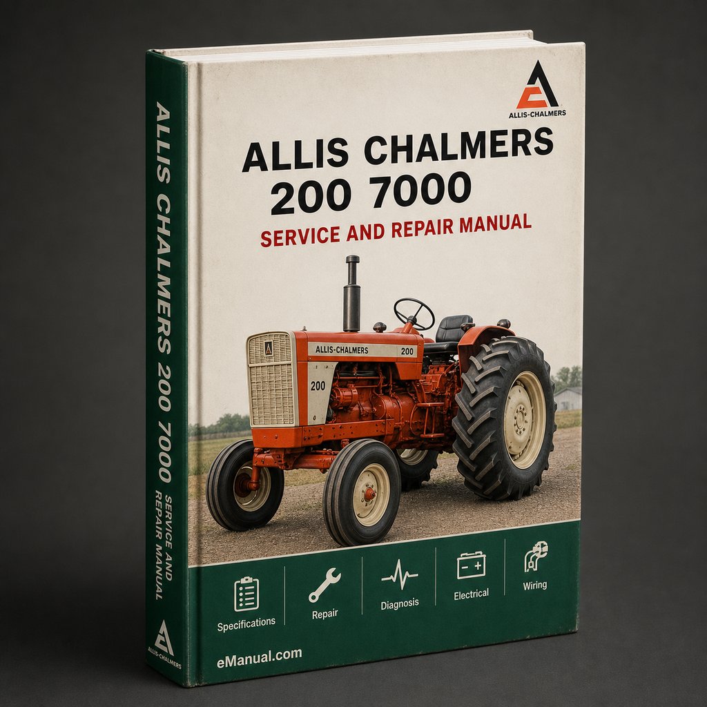 Allis Chalmers 200 7000 Factory Service Repair Manual