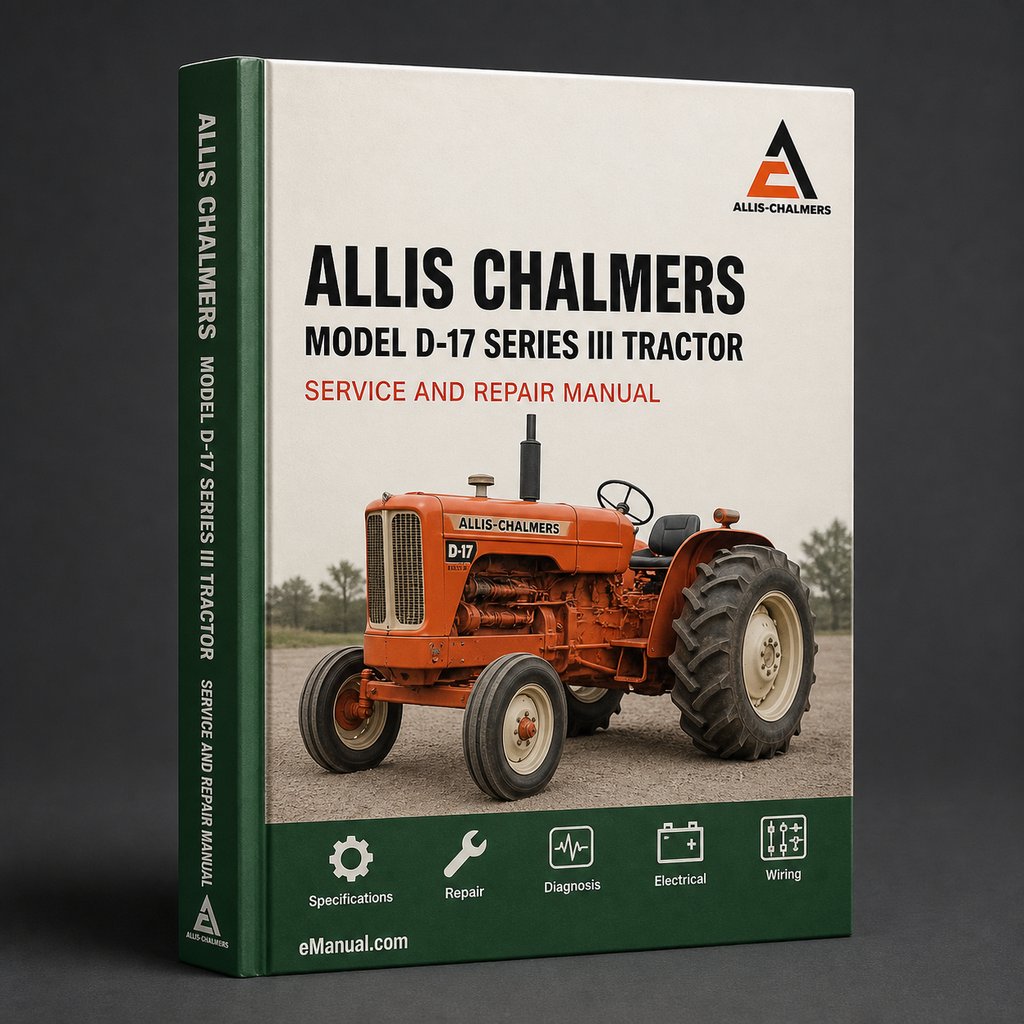 Allis Chalmers Model D-17 Series III Tractor Factory Service Repair Manual