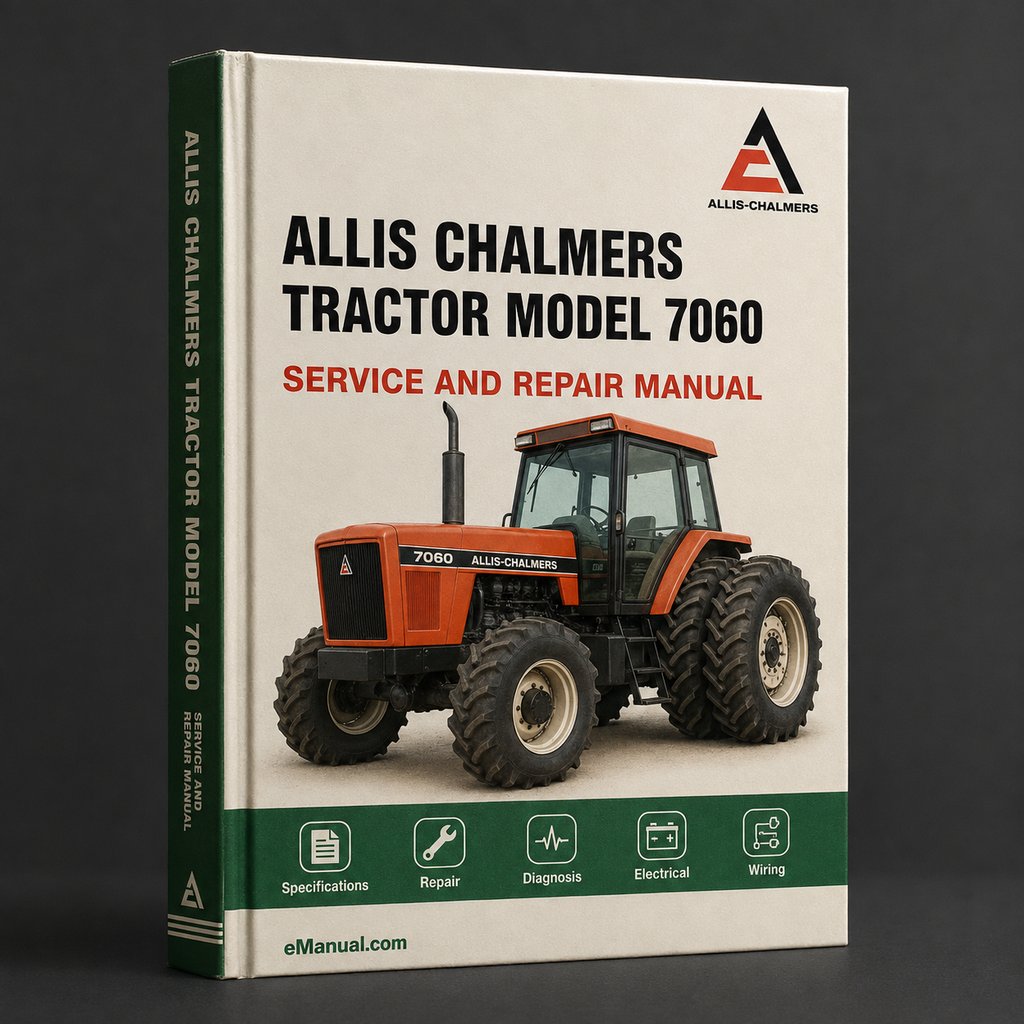 Allis Chalmers Tractor Model 7060 Workshop Service Repair Manual