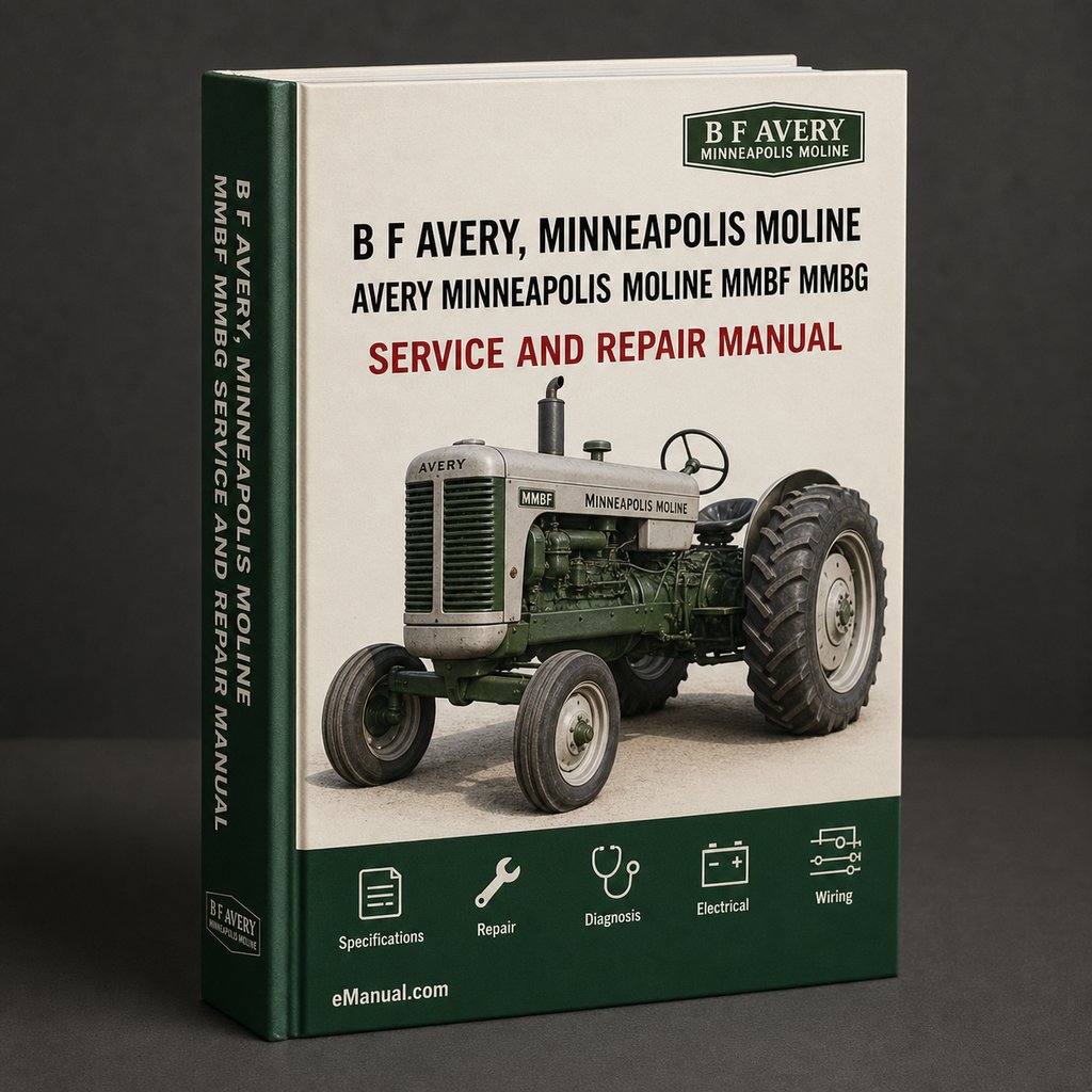 B F Avery A R V Minneapolis Moline MMBF MMBG MMV Tractor