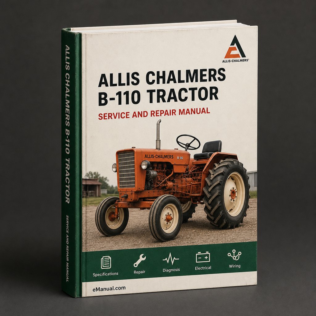 Allis Chalmers B-110 Tractor Workshop Service Repair Manual