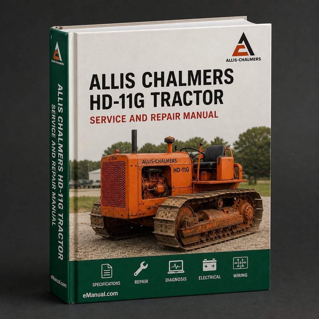 Allis Chalmers HD 11G Tractor Workshop Service Repair Manual