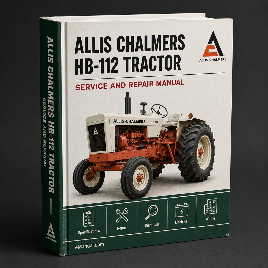 Allis Chalmers HB-112 Tractor Workshop Service Repair Manual
