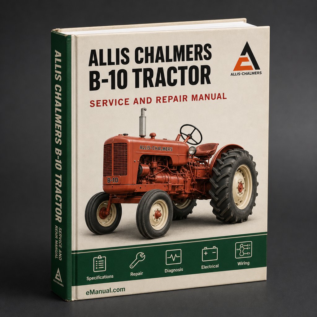 Allis Chalmers B 10 Tractor Workshop Service Repair Manual