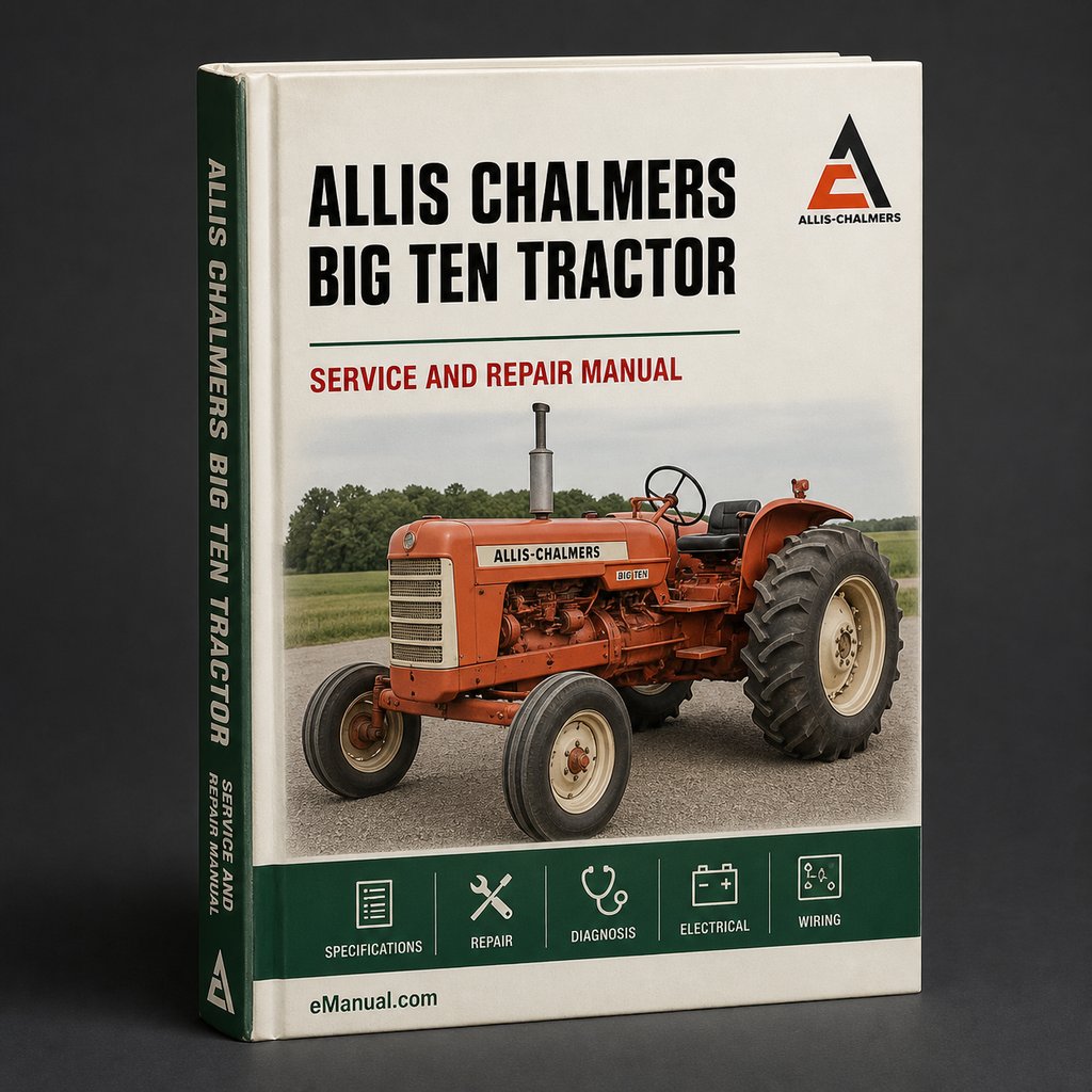 Allis Chalmers Big Ten Tractor Workshop Service Repair Manual
