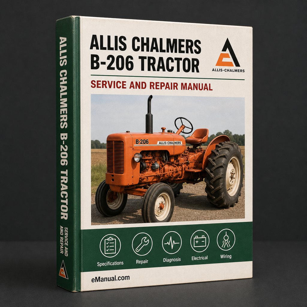 Allis Chalmers B 206 Tractor Workshop Service Repair Manual
