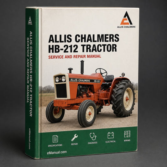 Allis Chalmers HB-212 Tractor Workshop Service Repair Manual