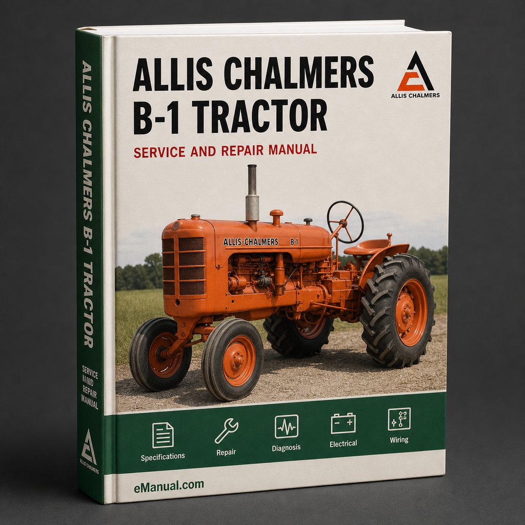 Allis Chalmers B-1 Tractor Workshop Service Repair Manual