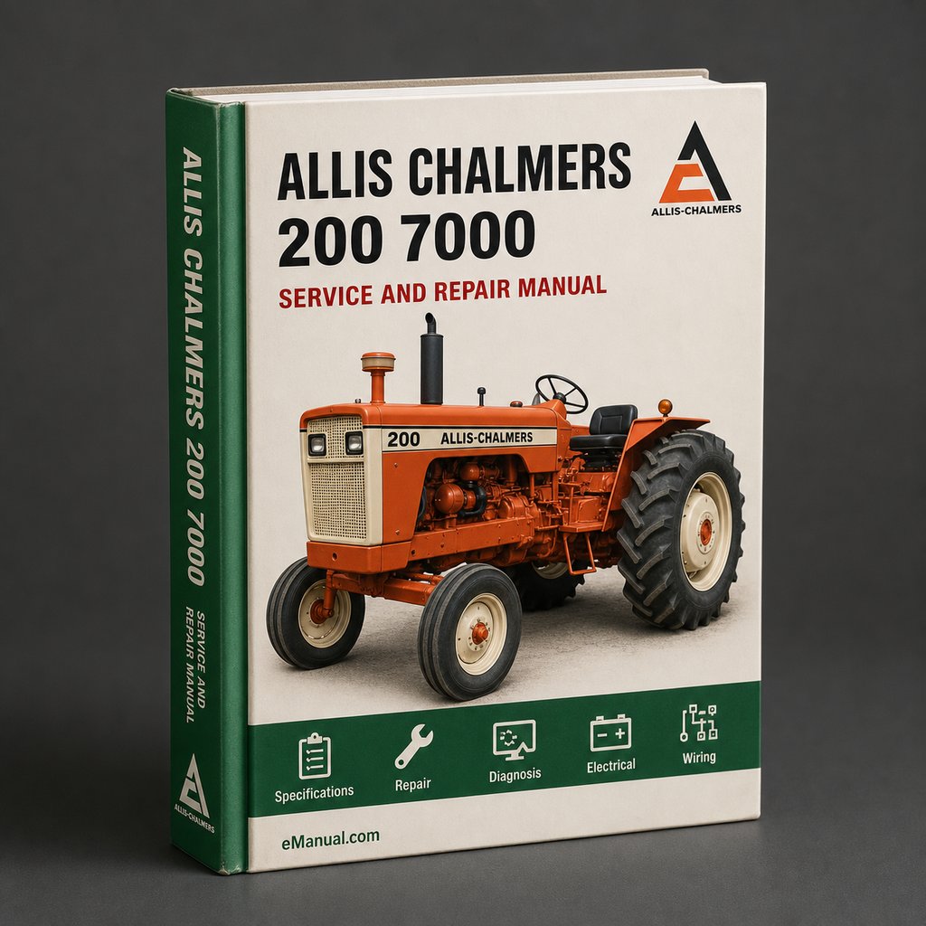 Allis Chalmers 200 7000 Service Repair Manual