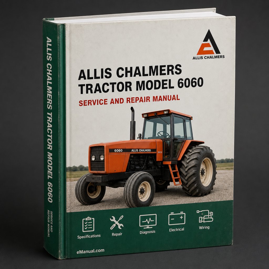 Allis Chalmers Tractor Model 6060 Workshop Service Repair Manual
