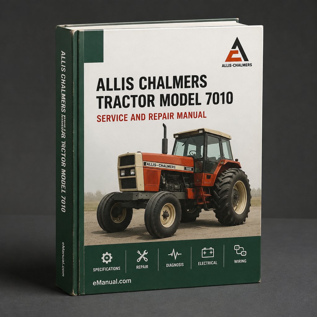 Allis Chalmers Tractor Model 7010 Workshop Service Repair Manual