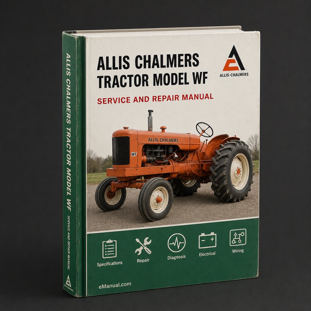 Allis Chalmers Tractor Model WF Workshop Service Repair Manual
