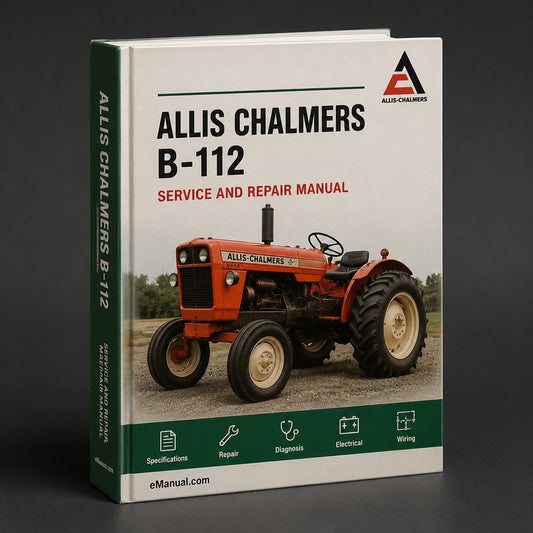 Allis Chalmers B-112 Factory Service Repair Manual