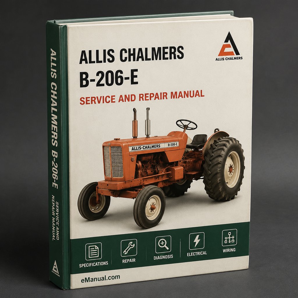 Allis Chalmers B-206-E Factory Service Repair Manual
