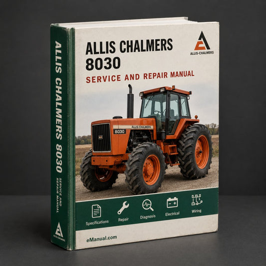 Allis Chalmers 8030 Factory Service Repair Manual