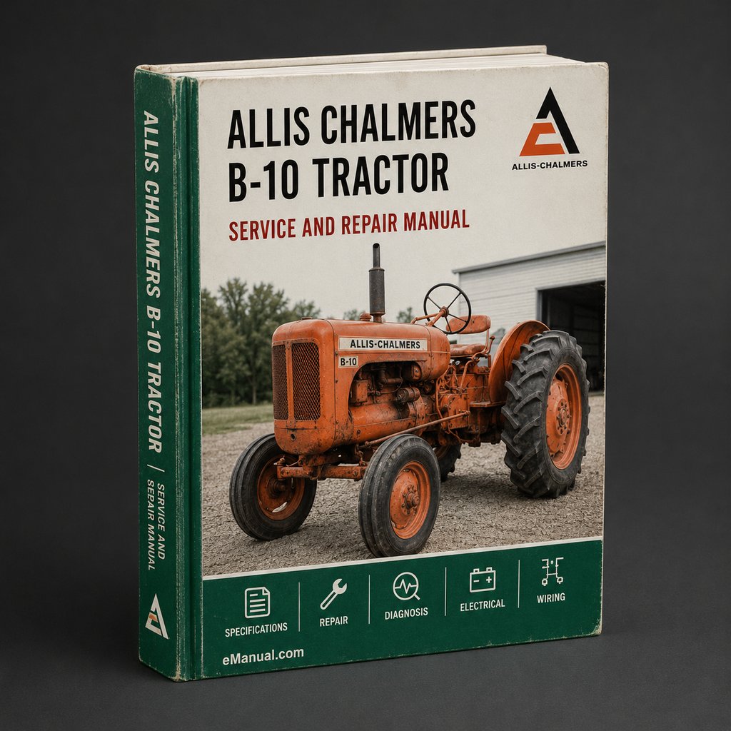 Allis Chalmers B-10 Tractor Factory Service Repair Manual