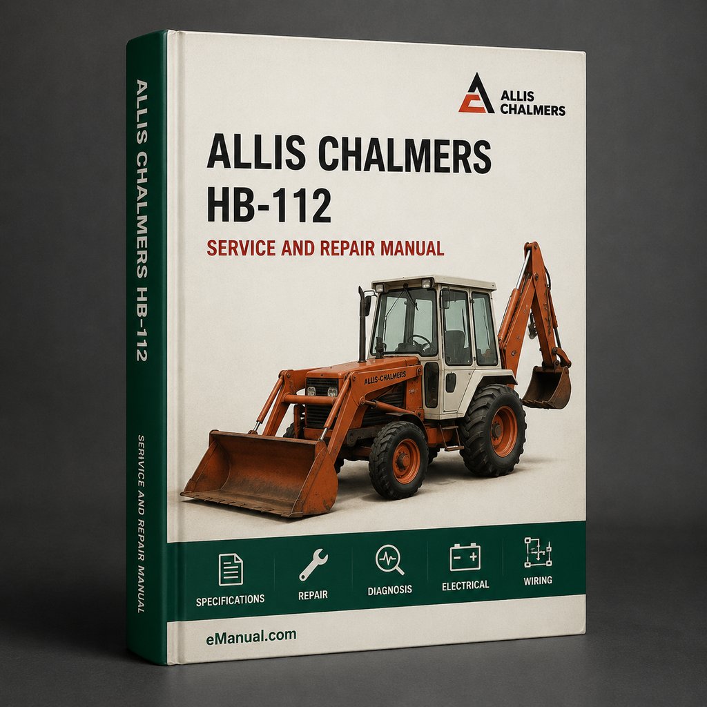 Allis Chalmers HB-112 Factory Service Repair Manual