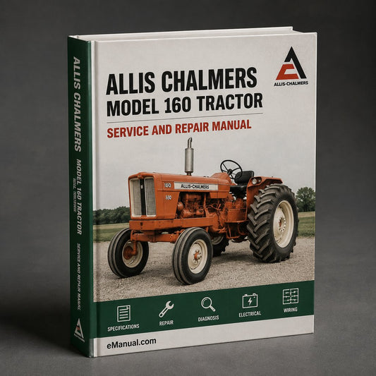Allis Chalmers Model 160 Tractor Service Repair Manual