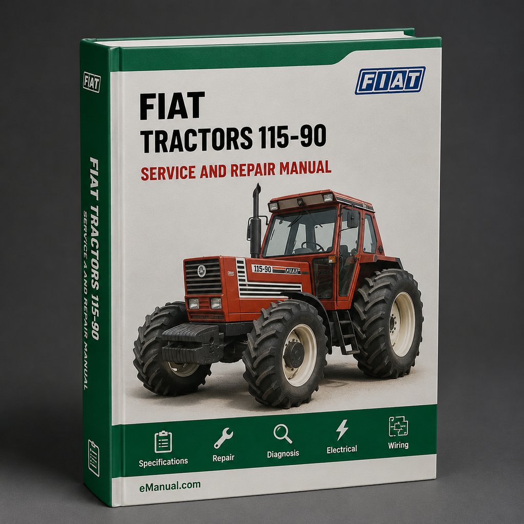 Workshop Manual Fiat Tractors Repair 115-90