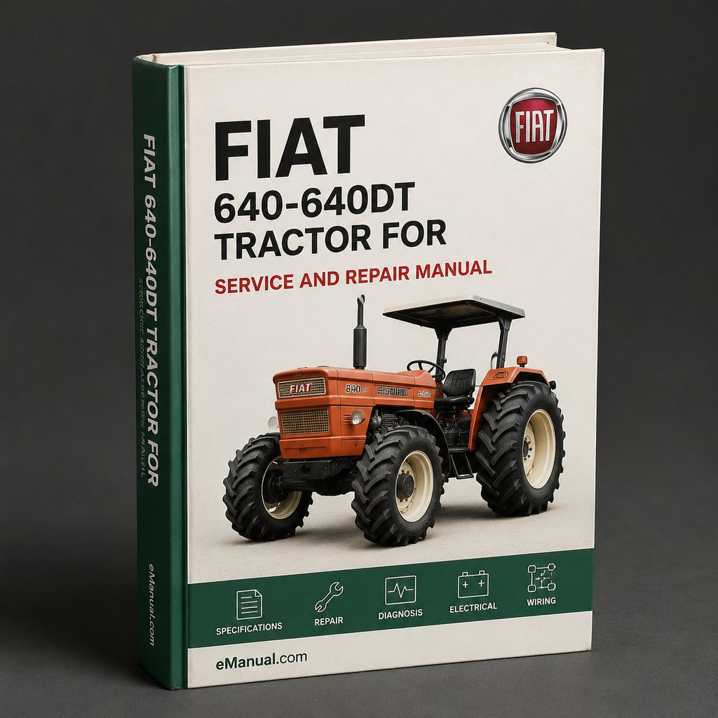 Fiat 640-640DT tractor Workshop Service Manual for Repair