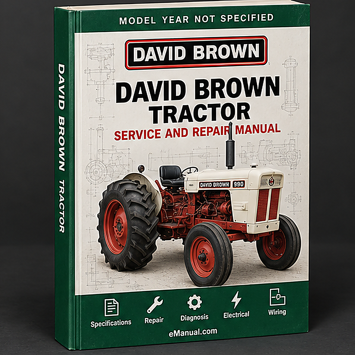Repair Manual DAVID BROWN 1412 Tractor