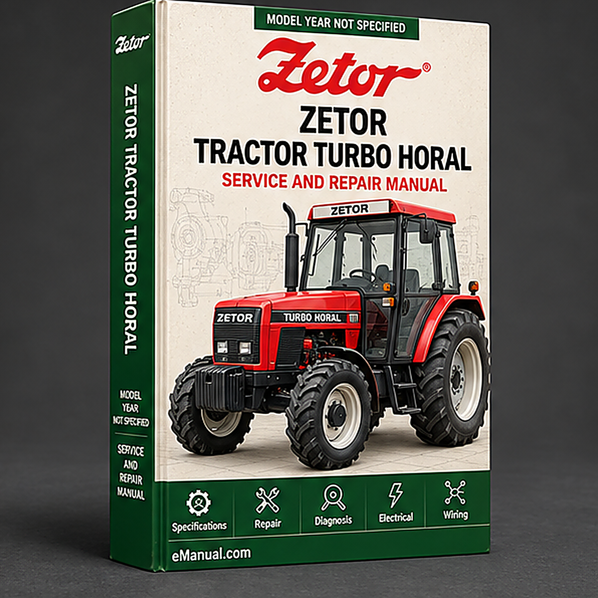 Zetor tractor Workshop Repair Manual 3320 3340 4320 4340 5320 5340 5340 6320 6320 6340 6340 6340 Turbo Horal
