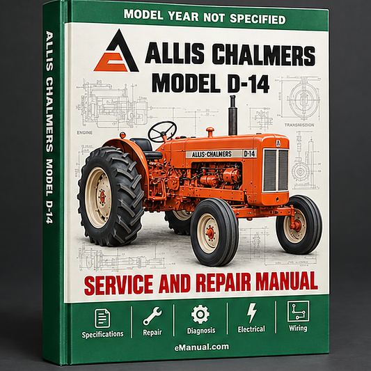 Allis Chalmers Model D-14 Tractor All Service Repair Manual