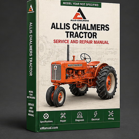 Allis Chalmers 5020 Tractor Workshop Service Manual