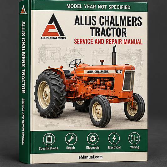 Allis Chalmers 6070 Tractor Workshop Service Manual