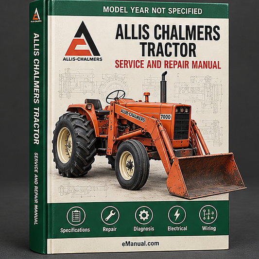 Allis Chalmers 6080 Tractor Workshop Service Manual