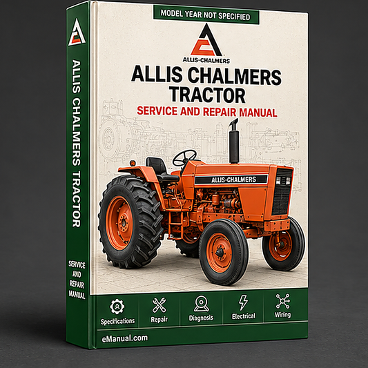 Allis Chalmers 8010 Tractor Workshop Service Manual