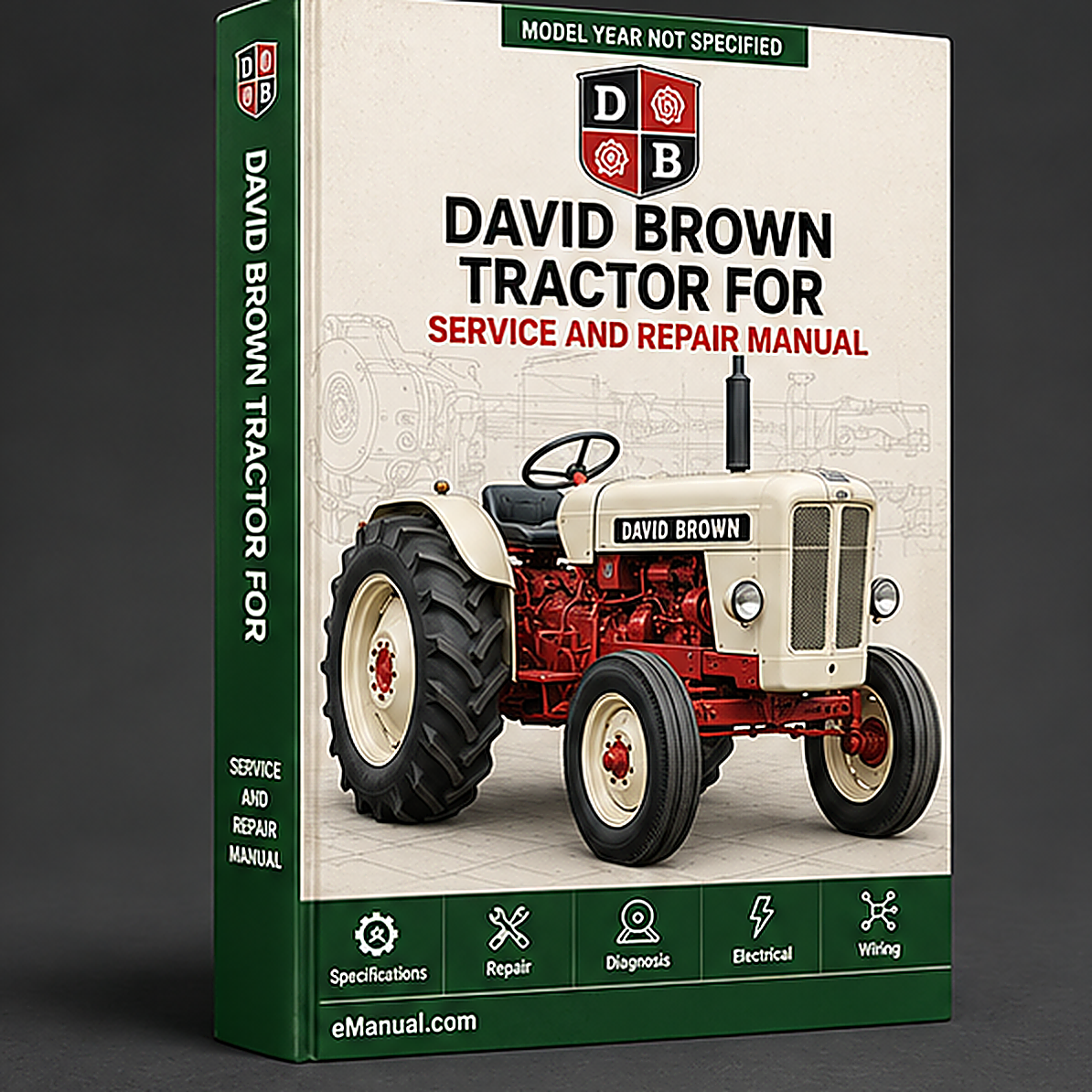 David Brown 1394 Tractor Workshop Service Manual for Repair