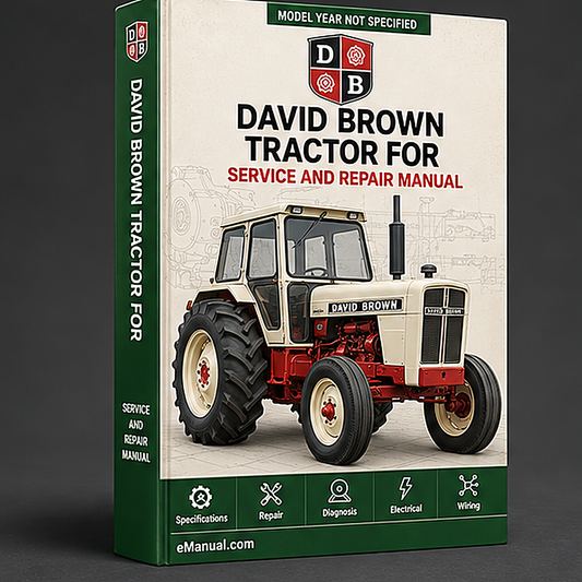 David Brown 1490 Tractor Workshop Service Manual for Repair