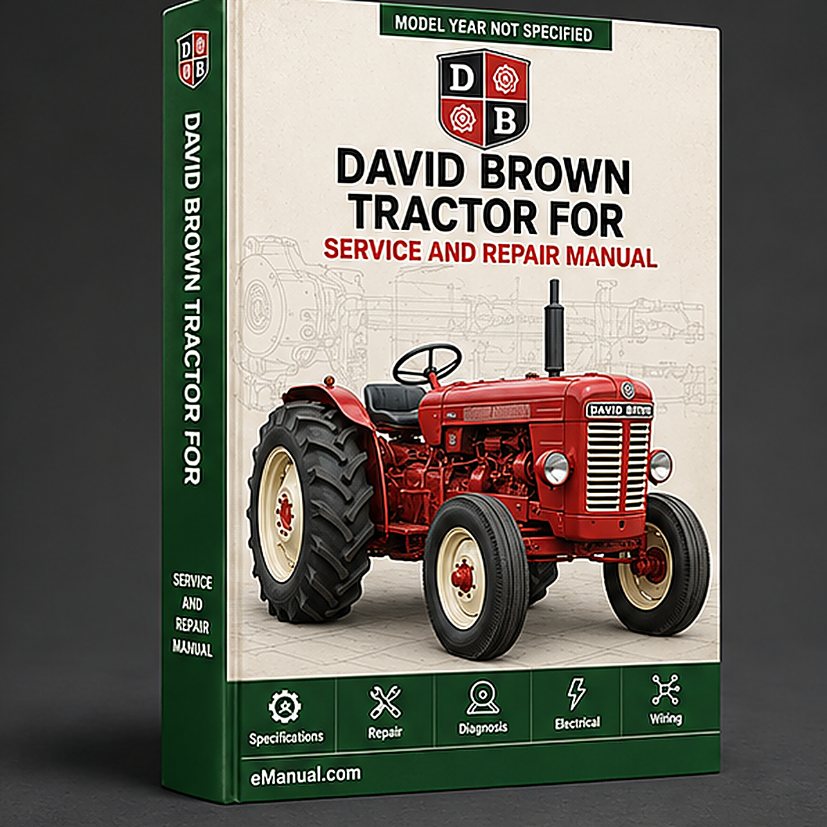 David Brown 1494 Tractor Workshop Service Manual for Repair