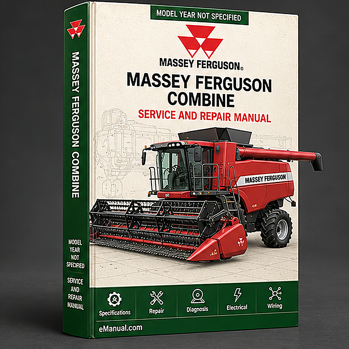Massey Ferguson 9790 Combine Parts Catalog