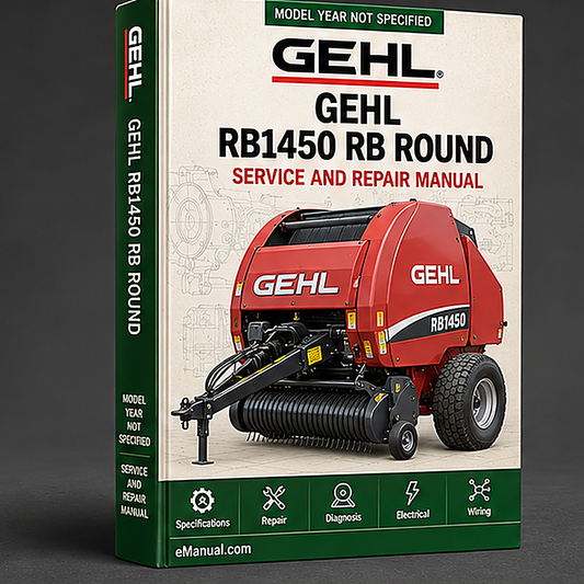 GEHL RB1450 RB 1450 ROUND BALER Parts PART IPL Manual