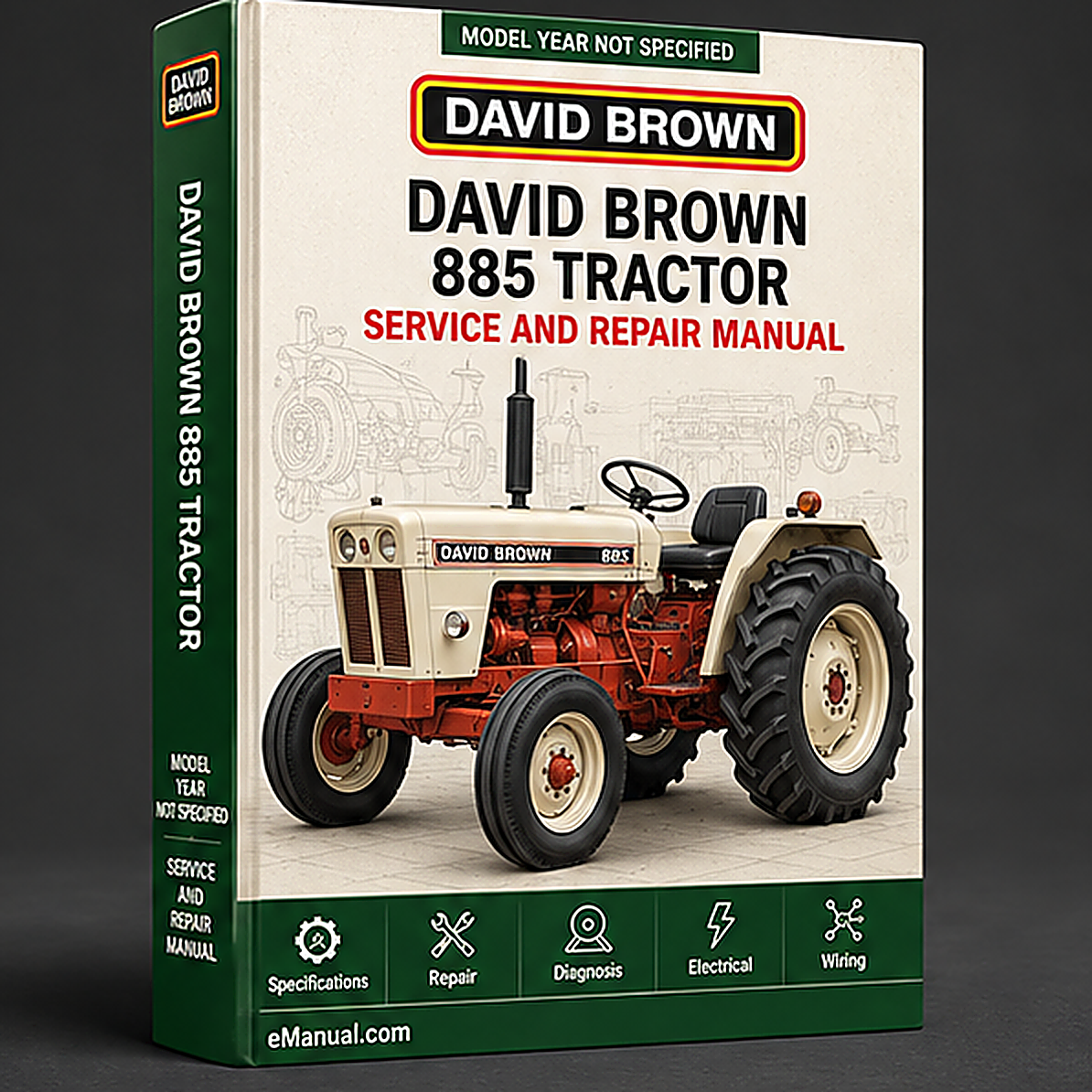 David Brown 885 Tractor Parts Manual