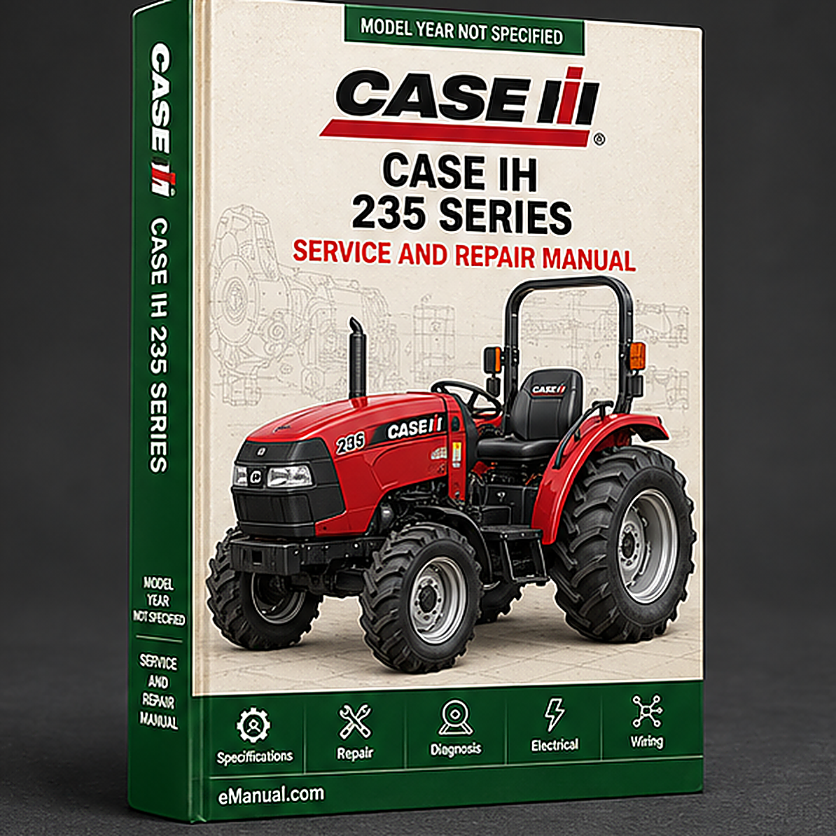 Case IH 235 Series Tractor Service Repair Workshop Manual