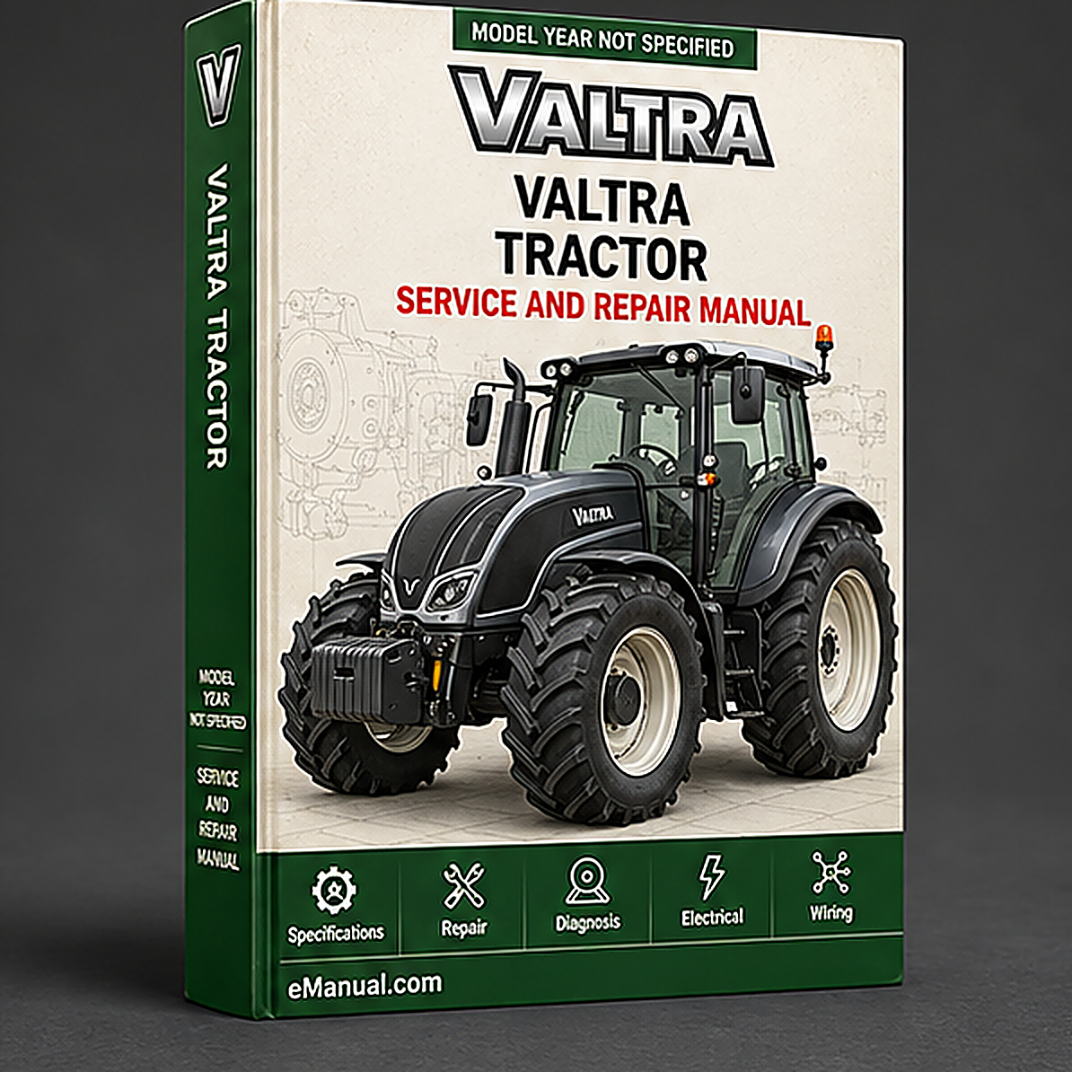 Valtra 8150 8450 8550 8750 8950 Tractor Service Repair Workshop Manual