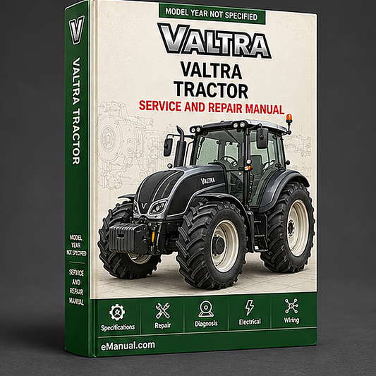 Valtra 8150 8450 8550 8750 8950 Tractor Service Repair Workshop Manual