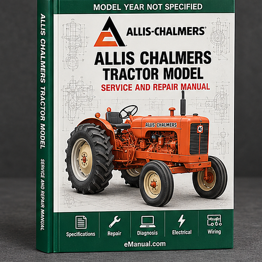 Allis Chalmers Tractor Model D12 Repair Service Manual