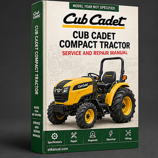 Cub Cadet 7194 Compact Tractor Workshop Service Repair Manual