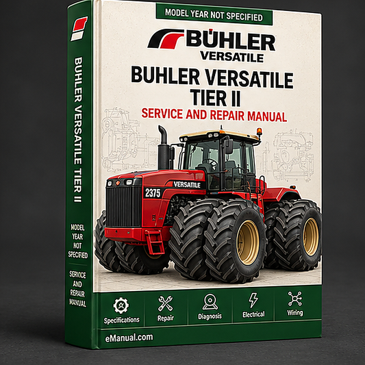 Buhler Versatile 2160 Tier II Tractor Service Repair Manual
