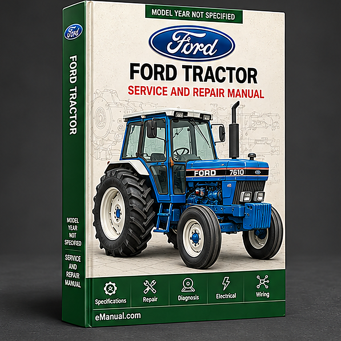 Ford 1520 Tractor Service Repair Manual